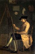 Friedrich Tischbein Self-Portrait at the Easel oil painting picture wholesale